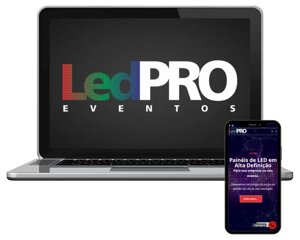 LED Pro Eventos - Cliente da AceleradoraDigital.com.br